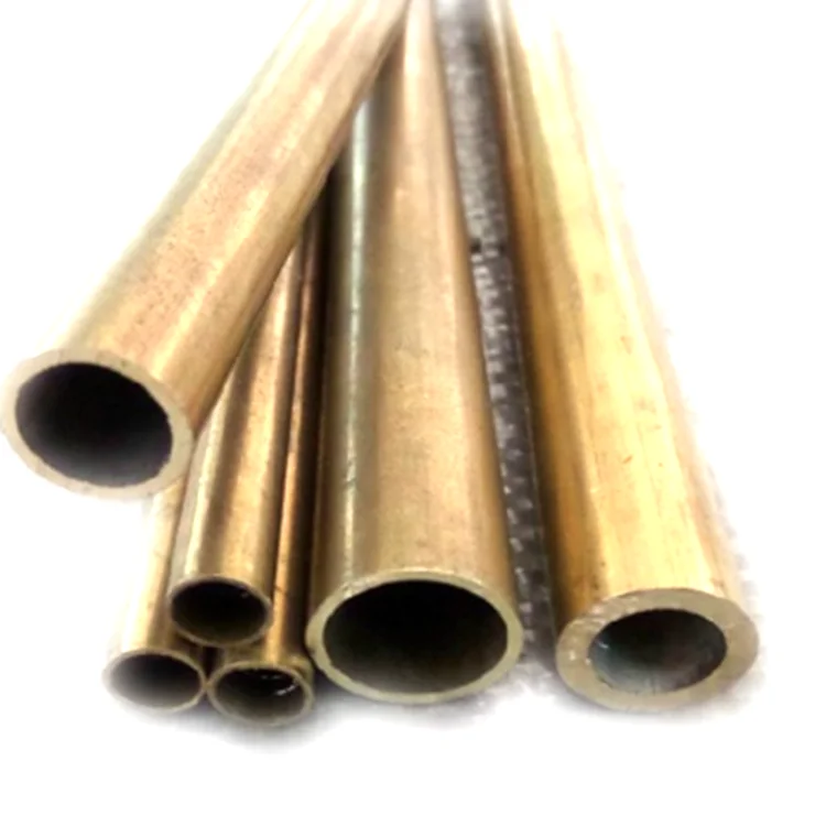High quality weld 10mm small diameter thin-wall brass pipe threaded tube manufacturing
