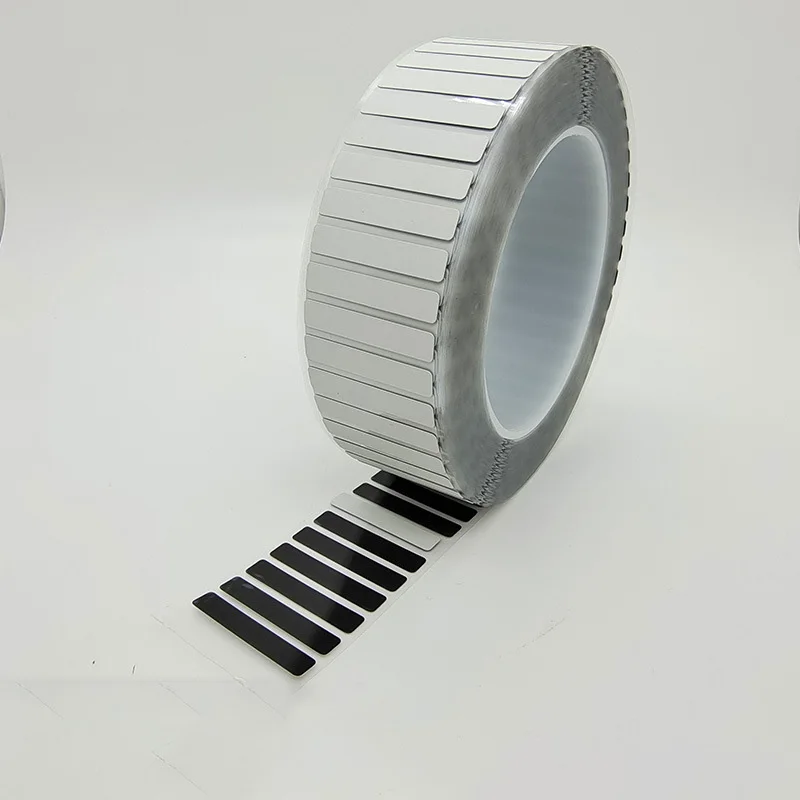 Custom size vulcanization tire stickers bar code labels for rubber tyre stickers