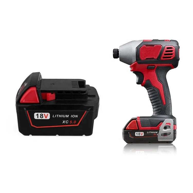 
Factory price 5000mAh li-ion Battery for Ma18 battery fit for milwauks 5.0Ah 18V 