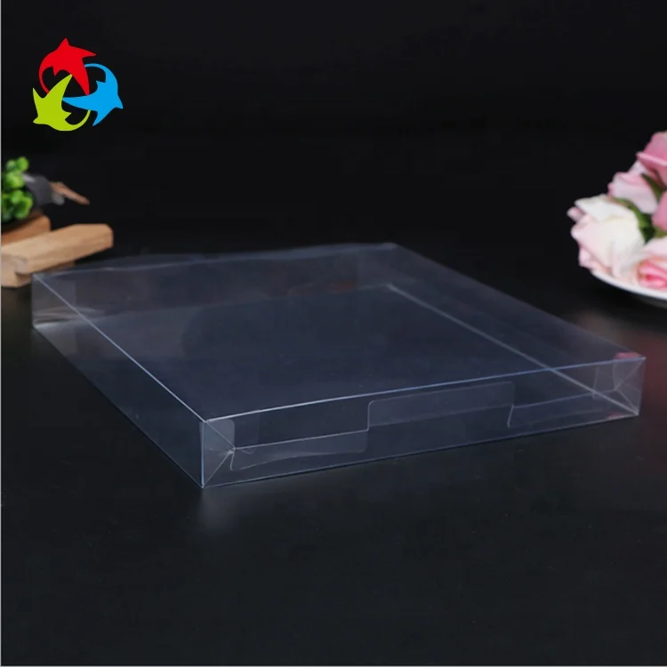 Small gift display clear transparent plastic box
