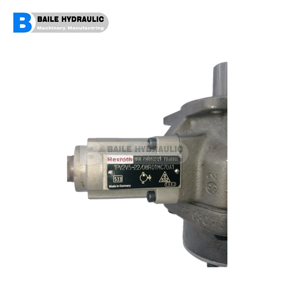 Rexroth V3 series 1PV2V3 1PV6V3 1PV2V4 1PV2V5 1PV6V3-30 hydraulic variable displacement vane pump 1PV6V3-30/63RA08MC40A1
