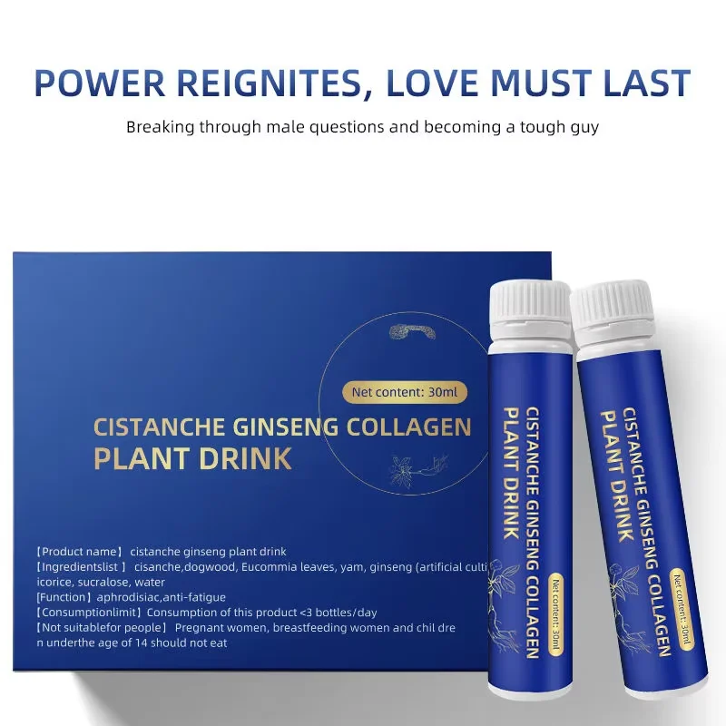 Ginseng Wellness Elixir Revitalizing Ginseng Energy Oral Liquid For Health Vitality