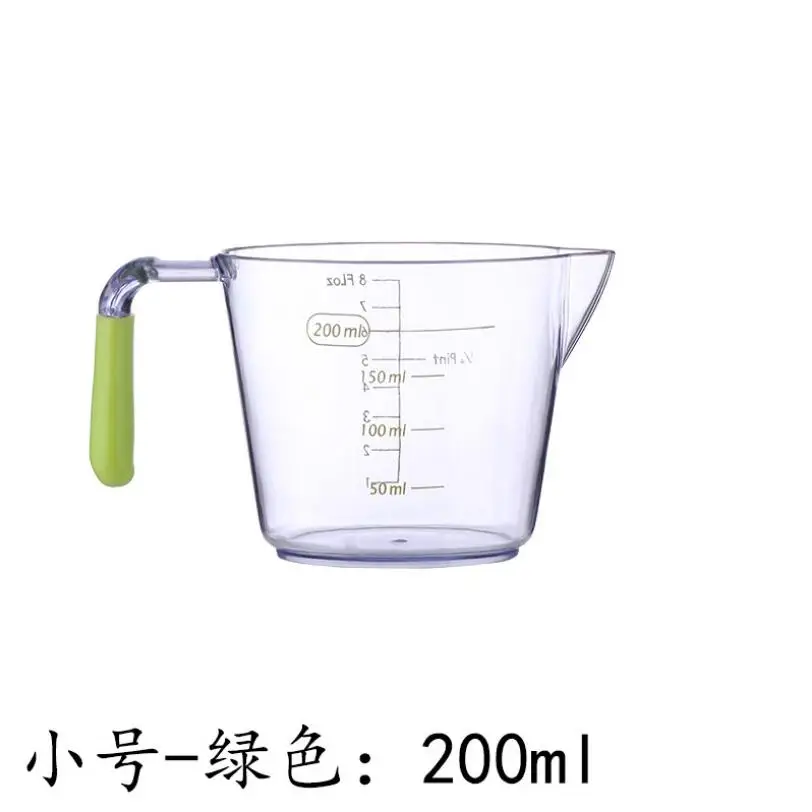 New Wholesale Colorful baking tool plastic spoons measuring cups set