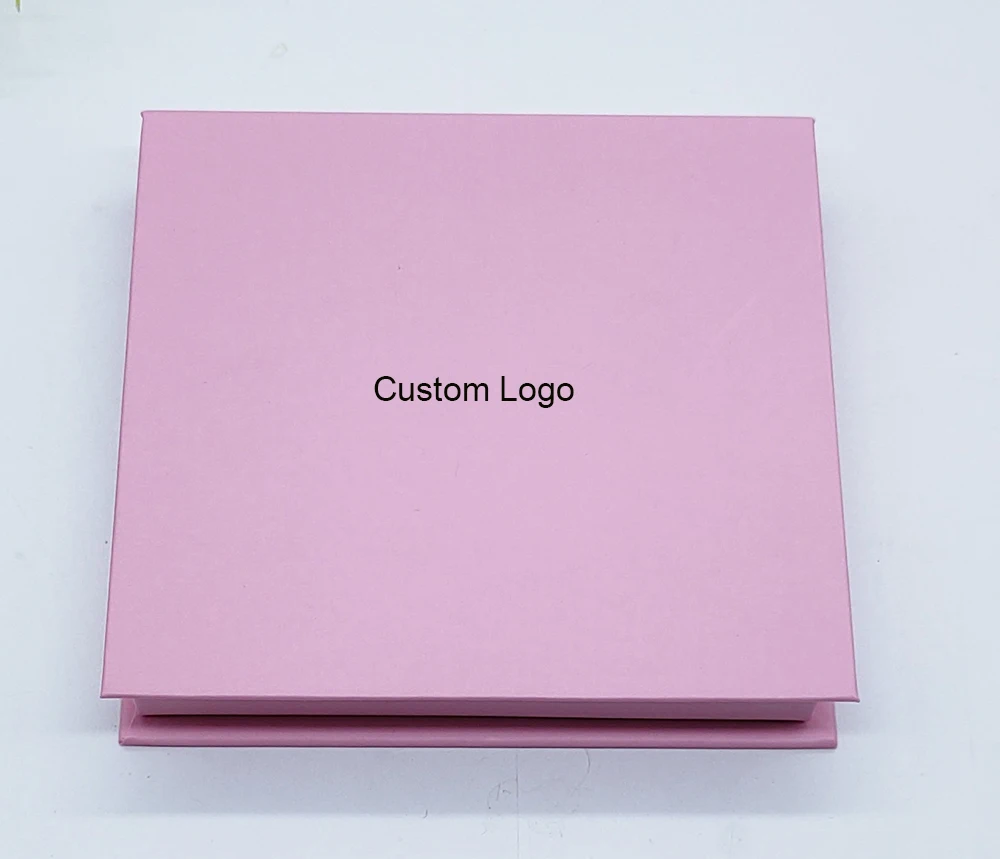 Zhuoyida Custom logo E-commerce flap Type book shape  Paper Luxury pink Press On Nail Packing Box magnetic