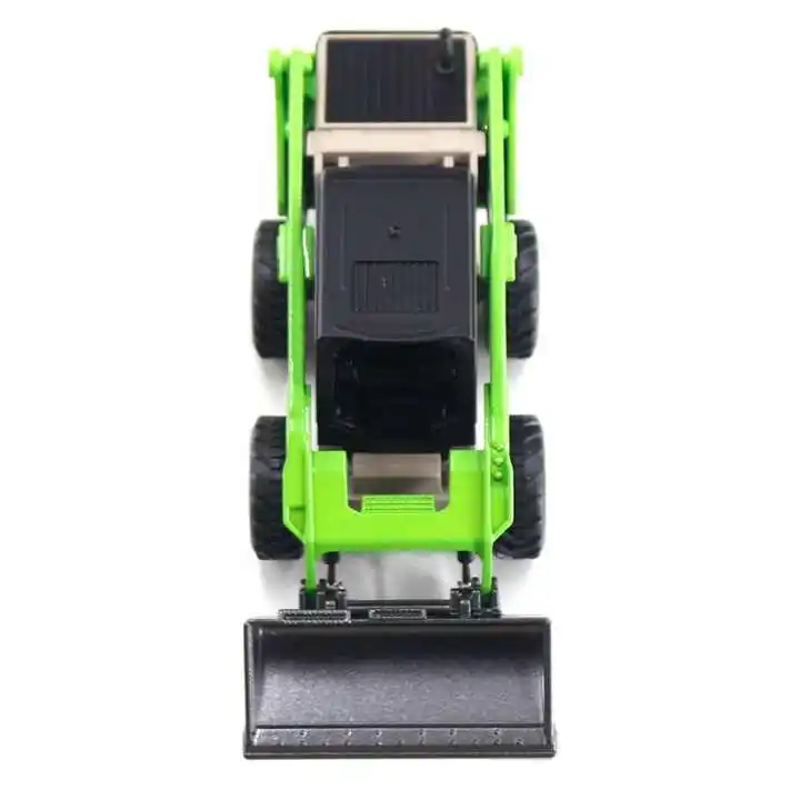 SJY-1707 1:50 Scale Wheel Loader Model Heavy-duty Dozer Vehicle Engineering Wheeled Car Toys Truck 1/50 Mini Diecast Bulldozer