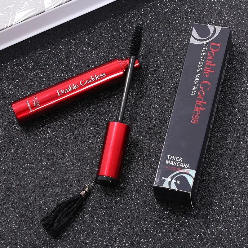 Cutstom 4D Tassel Waterproof Sweatproof Long Lasting Thick Mascara Slender Dense Curling Mascara