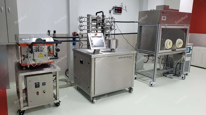 
Multifunctional Tubular UHT Sterilizing Machine New Technology Lab Small Milk UHT Sterilizer Machine 