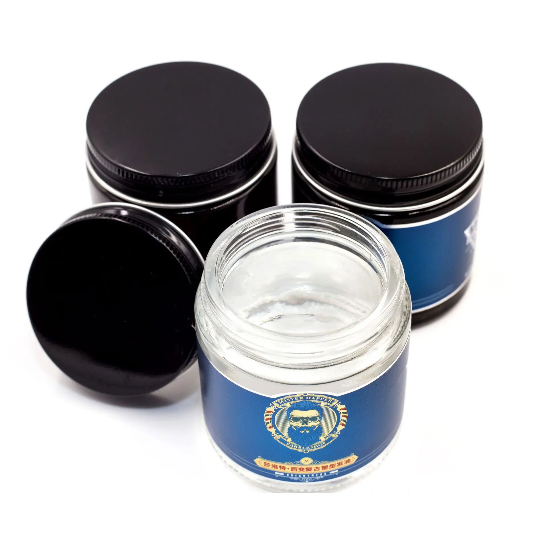 Hair style gel hair wax