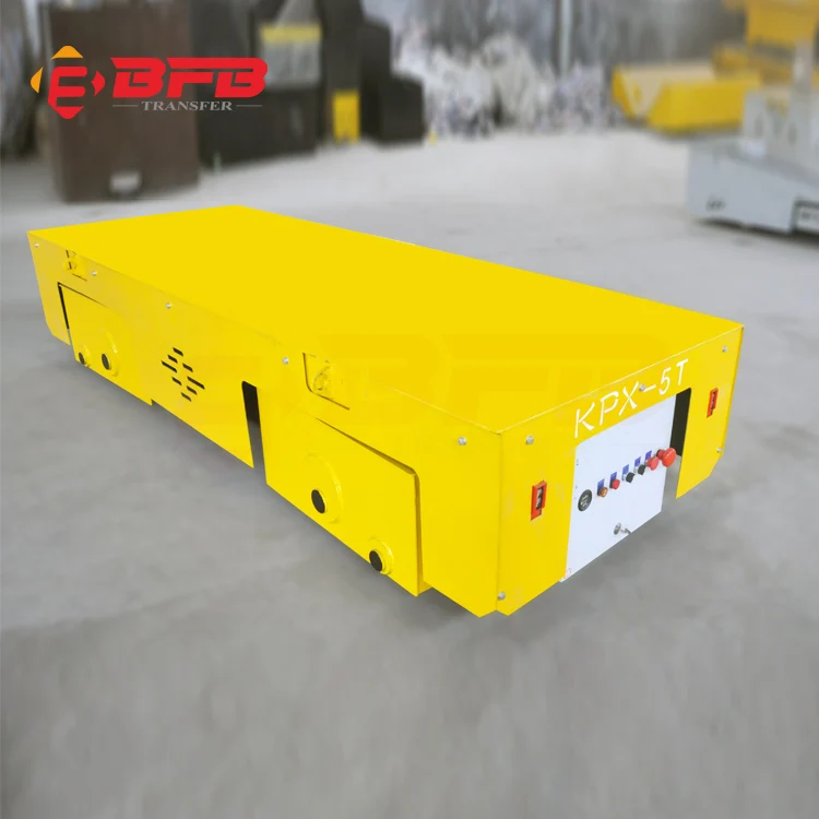 battery powered automatic railway cart on rails