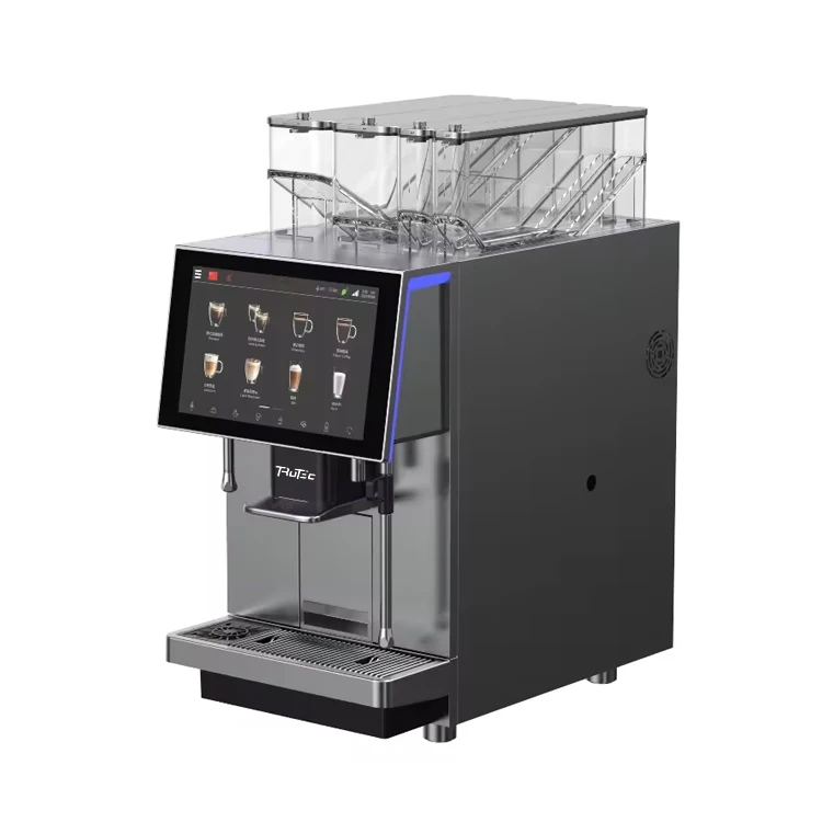Coffee pro automatic coffee machine with tap water connection/purified water/bottled water