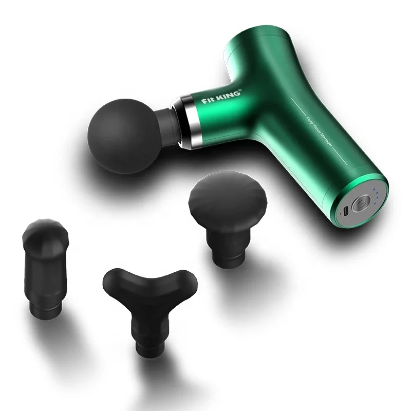 Massage gun dropshipping with lcd screen cordless 2020 massager new model gun touch screen post-workout muscle mini massager gun