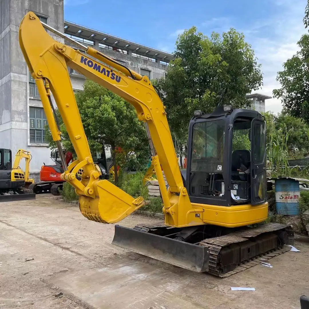 New arrival Japan Komatsu Excavator 5.5 ton brand komatsu Used PC55 original factory japan