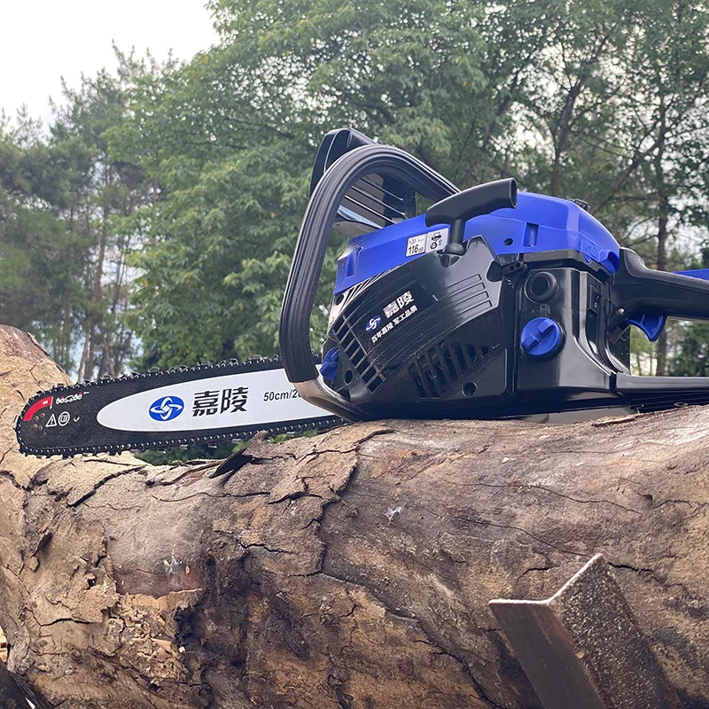JIALING Portable chainsaw 25.4cc 900w Gasoline ChainSaw Machines cheap Gasoline chain saw wood cutting machine