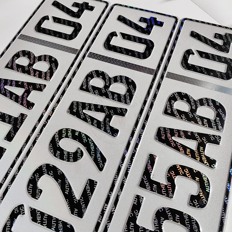 Custom African Zambia car no plate South Africa vehicle license plate Congo number plates