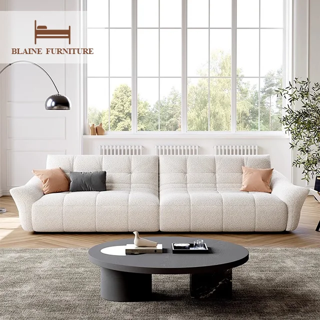 New Trend Wholesale Fabric Unique Sectional Sofa Modern Design Home Living Room Furniture Modular Couch Set Luxury Sofa Set