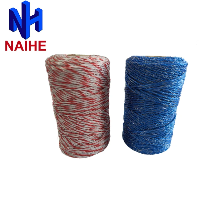 Portable Electric Fence Line 200m Livestock Breeding Fence Farm Wire Stainless Steel Conductive Rope