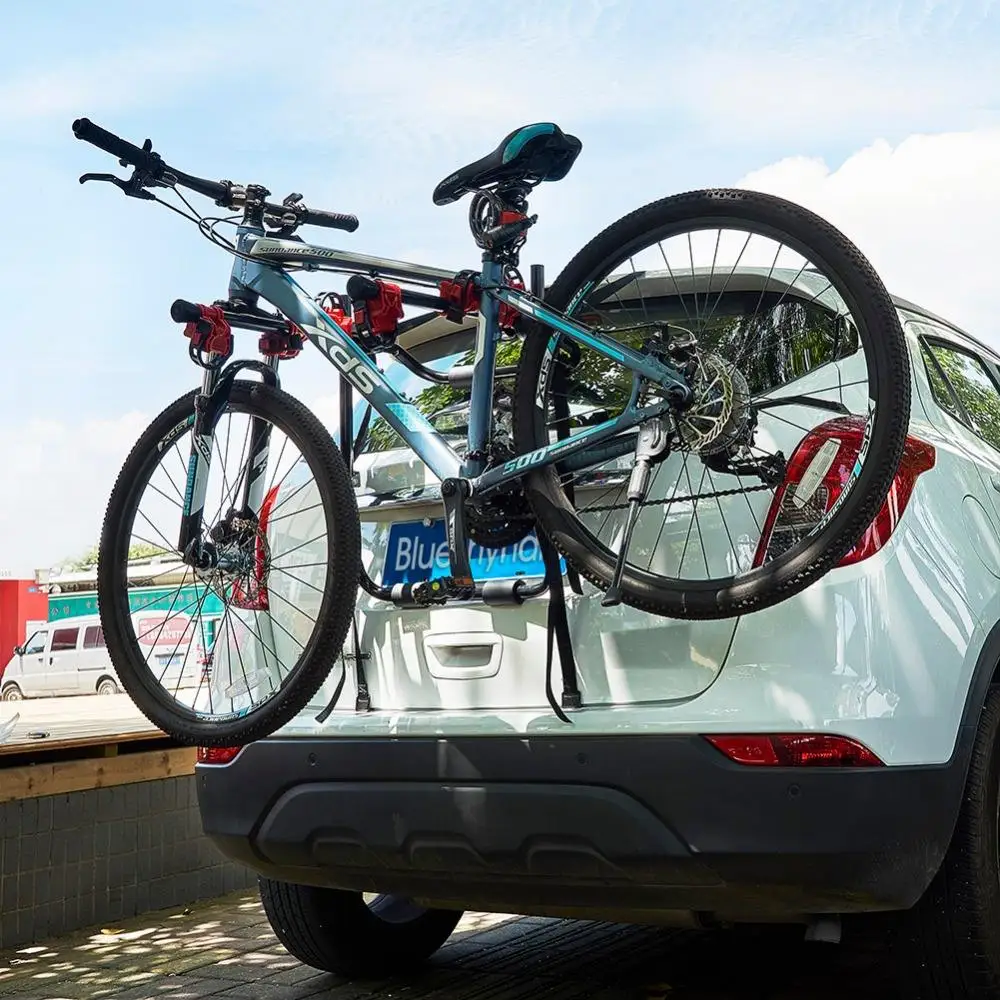 Quick Installation 3-Bike Steel Trunk Mount Racks Cycling Bicycle Storage Carrier for Truck Car Racks