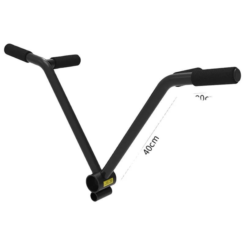 Barbell Multi-Grip T Bar Row Handle, Landmine Attachment Fits 1 & 2 Inch Bars