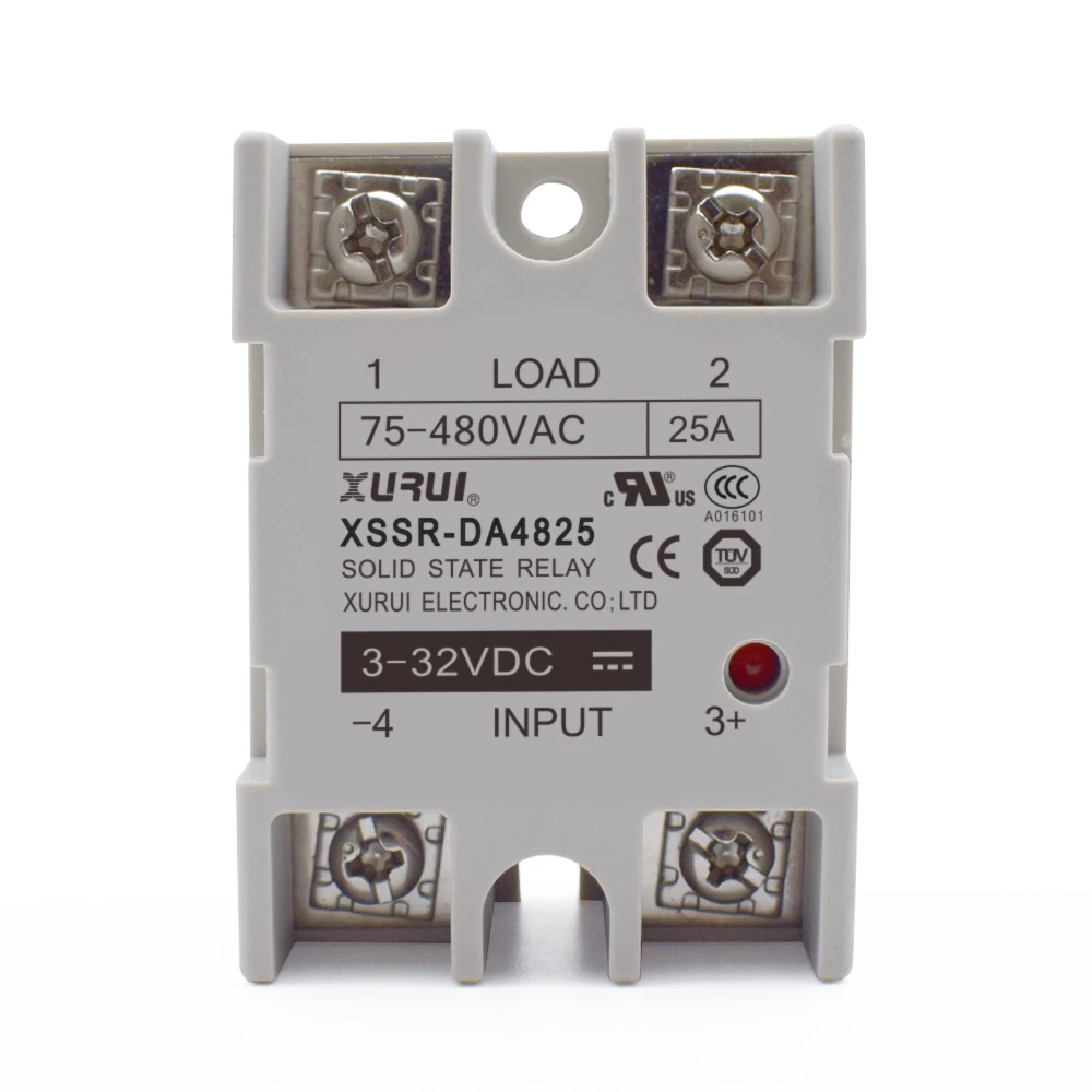  XSSR-DA4825W1 25a однофазный fotek ssr