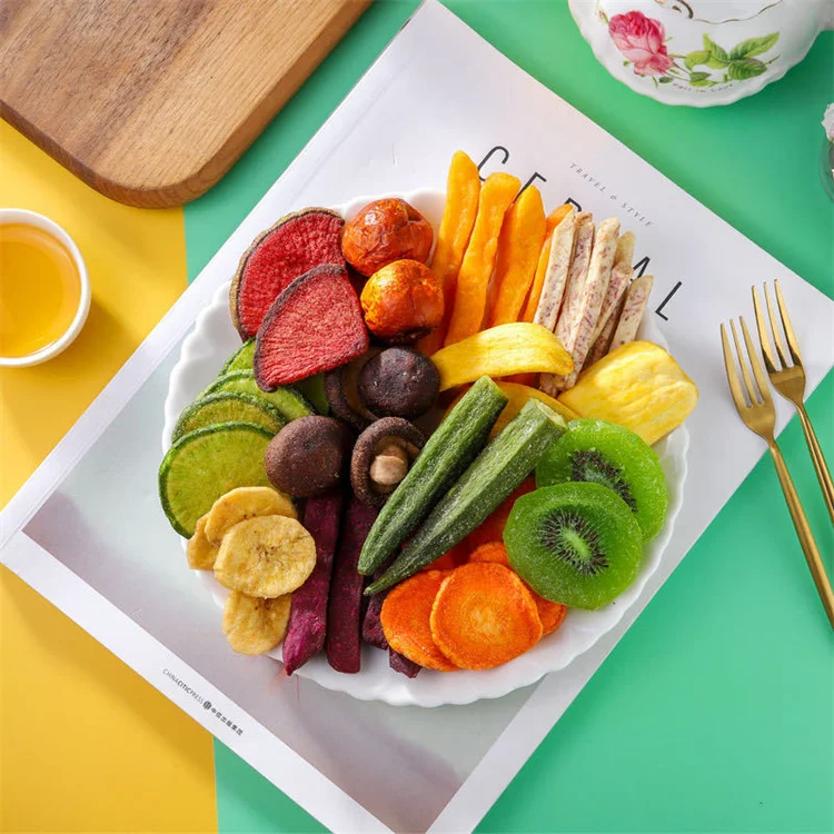 China 250g Crispy High Quality All Natural Rich Vitamin Dried Fruit Vegetables Snacks
