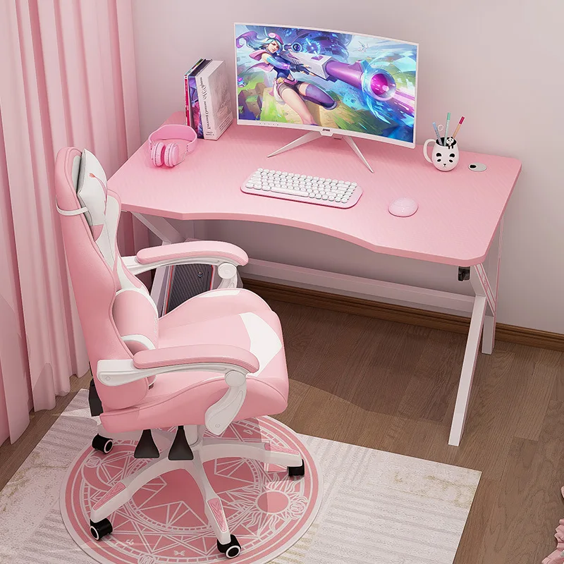 Simple Pink Metal Laptop Computer for Home Office Gaming Packed with Care via Mail