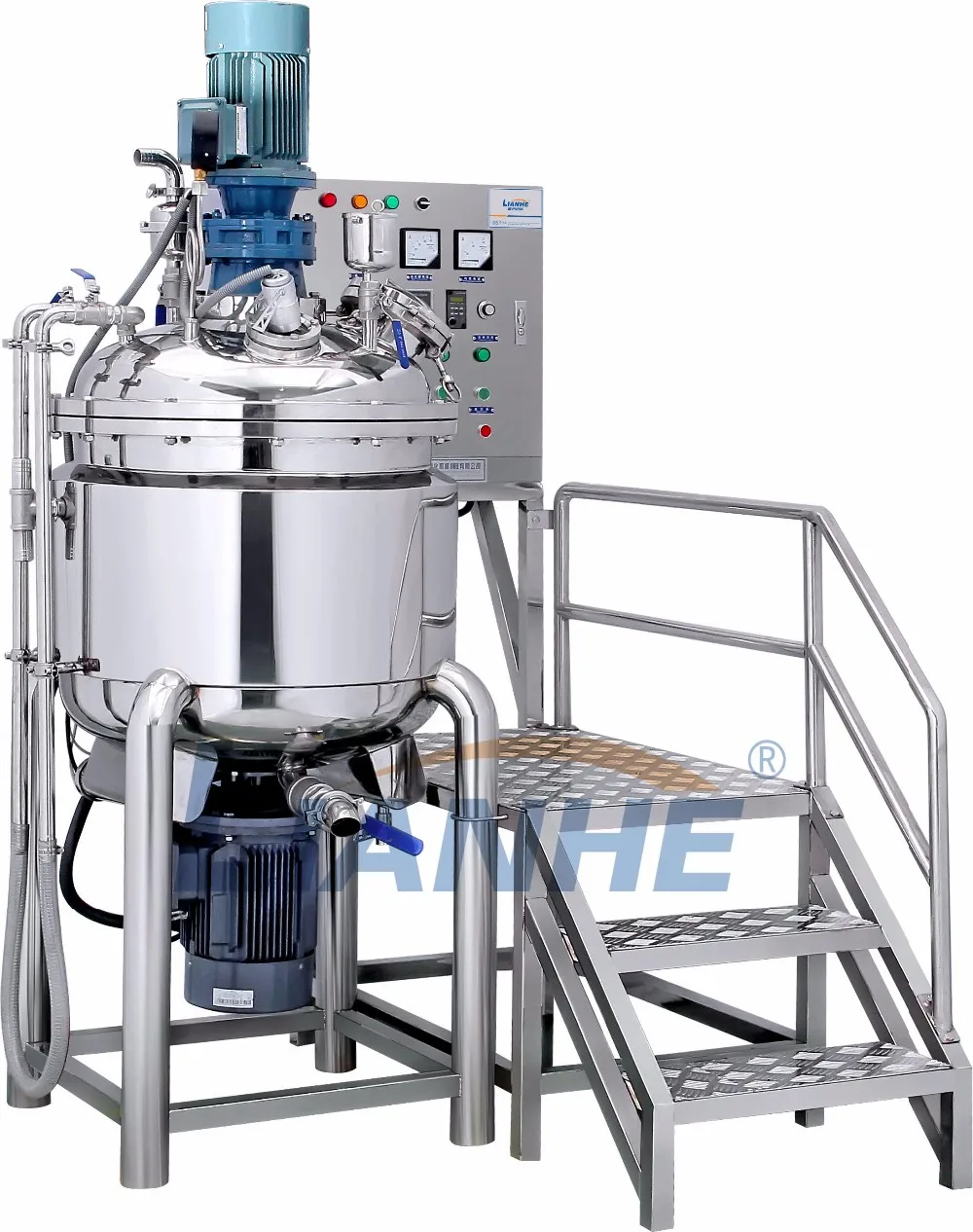 Гомогенизатор фруктового сока промышленный гомогенизирующий смеситель для изготовления жидкого мыла