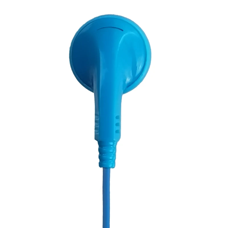 3.5mm One Ear Disposable Mono Earphones Single Side Tour Guide  Wired Earphone