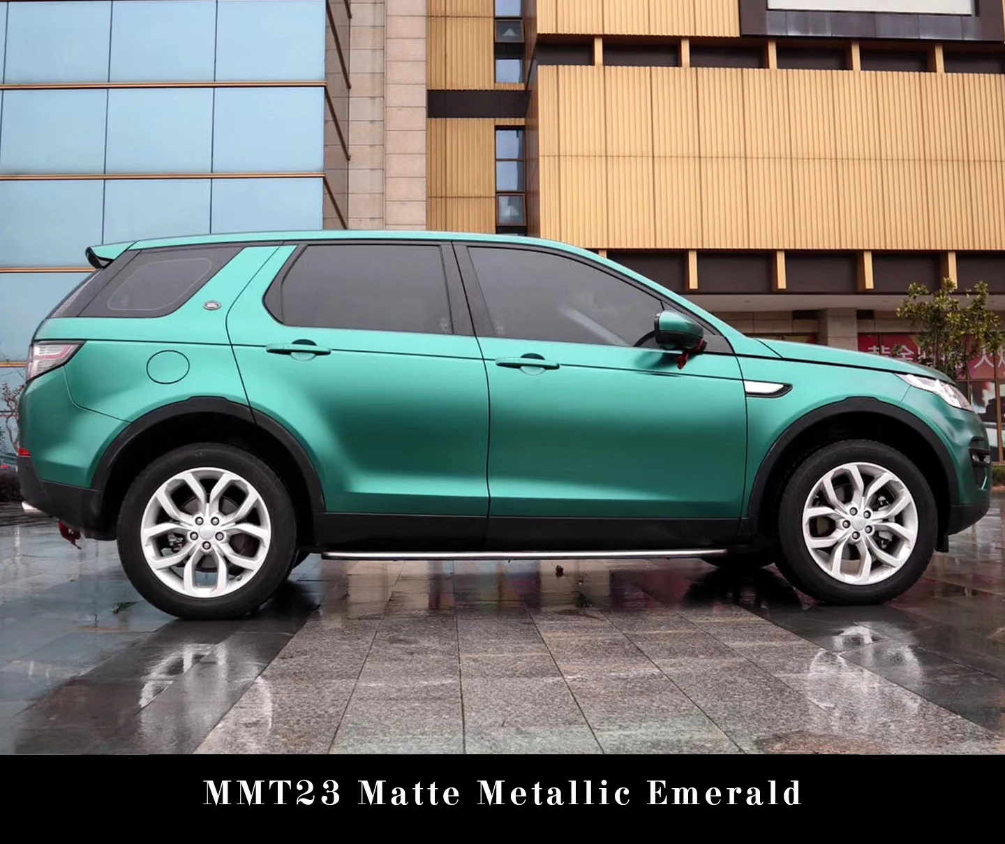 Car Best Price Quality Calendared 4.98 x 59ft Matte Satin Metallic Metal Emerald Green Colors Wrap Vinyl Foil