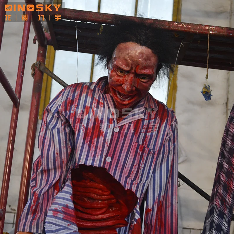 Haunted House props Horrible life-size ghost Halloween decoration supply equipment