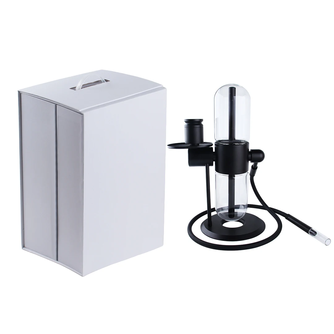  Hot portable hookah OEM ODM shisha electric cig vape pen glass water