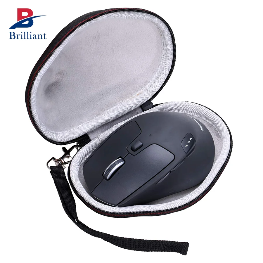 Brilliant Custom Eva Mouse Storage Bag Hard Travel Carrying Case for Logitech M720 Triathlon / M705 Marathon Wireless Mouse