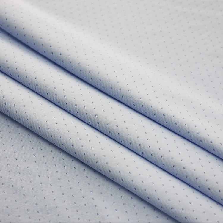 Wholesale Breathable Soft Elastic Fabrics for Vest 83% Nylon 17% Spandex Mesh Fabric UV Protection Clothing