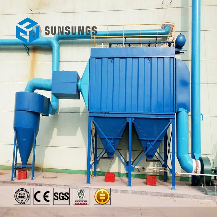 
Industrial Pulse Air Filter Dust Collector/Pulse Jet Bag Filter Wood Dust Collector 
