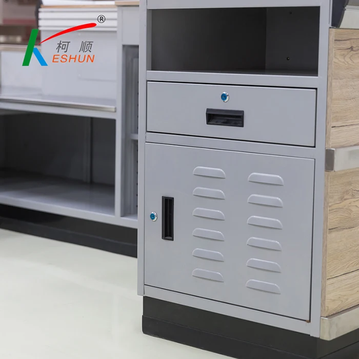 Convenience Store Cashier Desk Retail Shop and Supermarket Equipment Checkout Counter