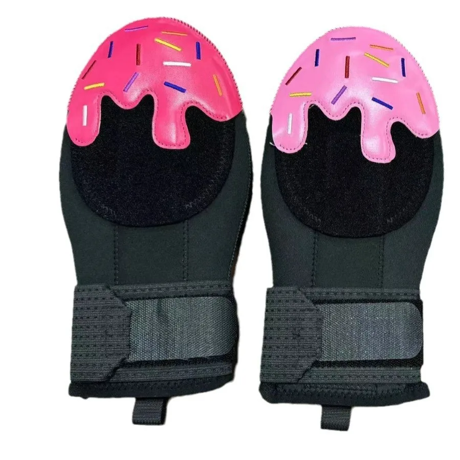 Adjustable Baseball Sliding Mitt Softball Protective Baseball Hand Guard with Elastic Compression Strap