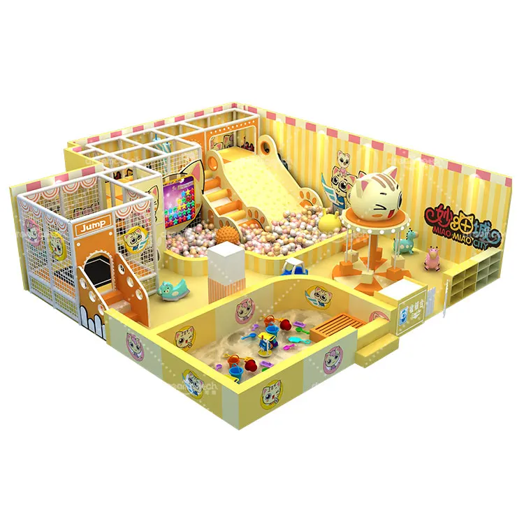 Commerical amusement theme park soft play indoor playground equipment kids indoor playground