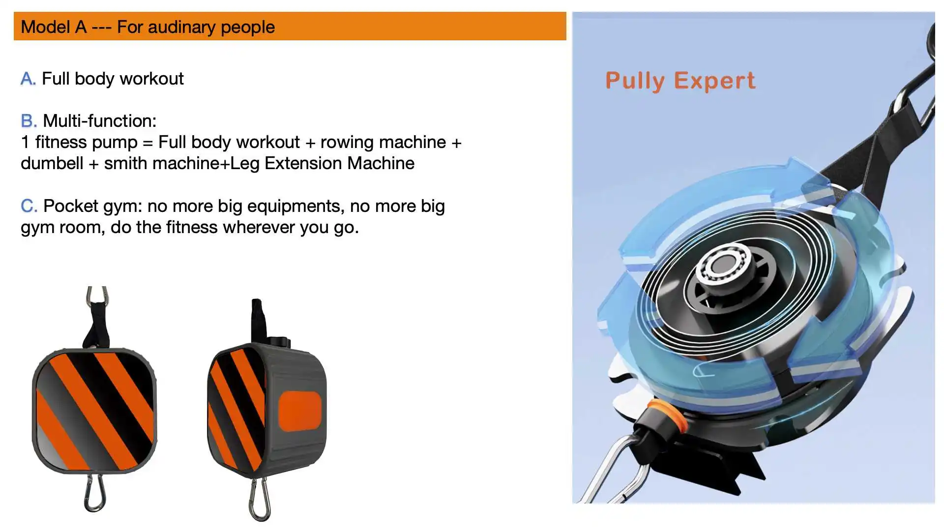 Smart exercise equipment cable pull pocket home gym fitness pump flywheel trainer with adjustable resistance control