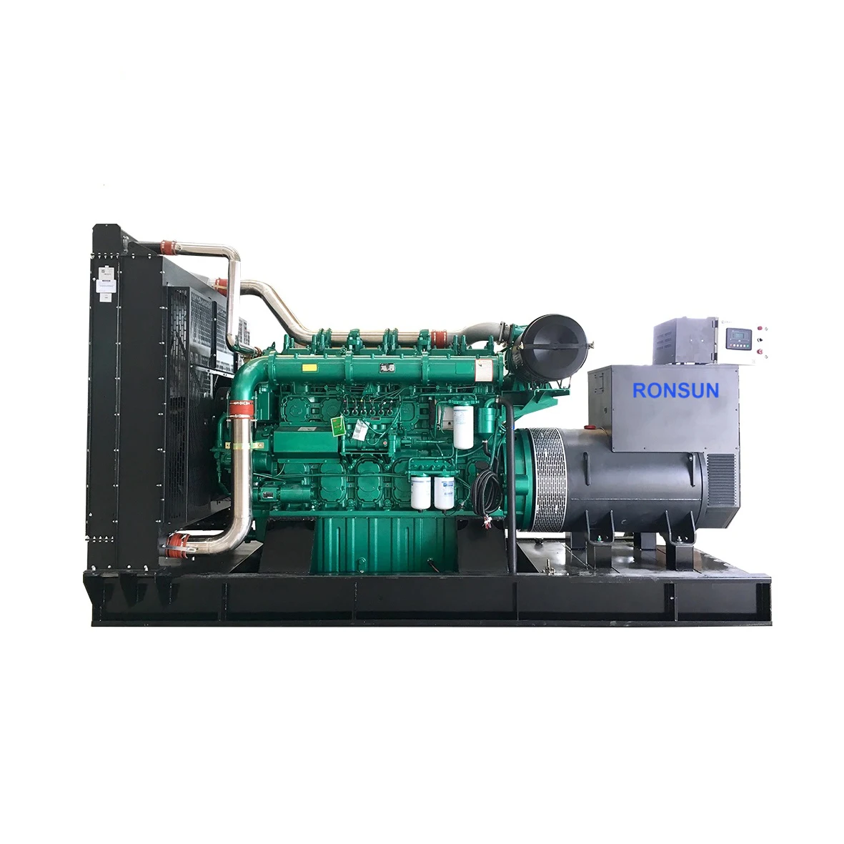 200kW/250kVA Prime Power Diesel Electric Generator Open/Silent Type Yuchai Factory Direct Sales 100% Copper Dynamo AC 3Phase