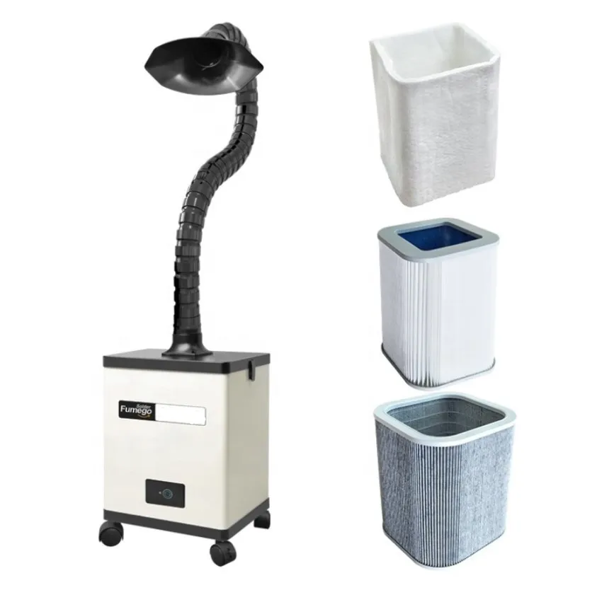 Adjustable Power Active Carbon Filter Soldering Fume Extractor