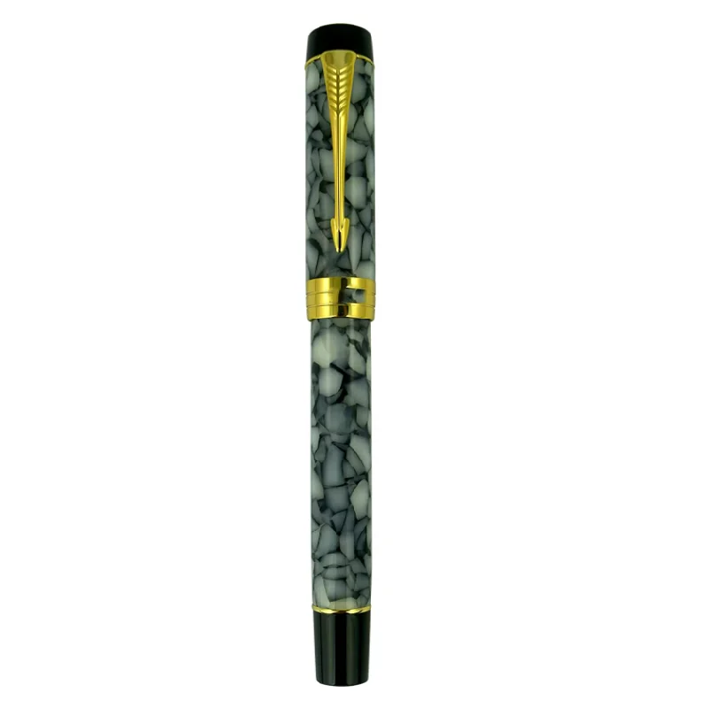 Eacajess reliable 18Kgp picasso century calligraphy ink fine nib fountain pen