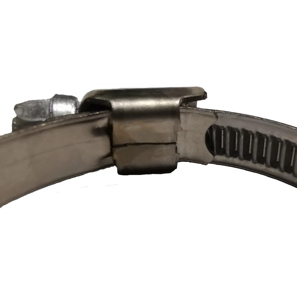 201/304  semi-steel galvanized tubing hose pipe clamps fastener for tube