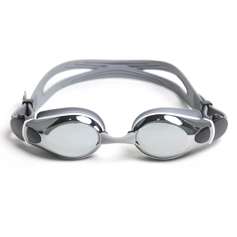 2021 anti fog UV400 silicone swim goggles