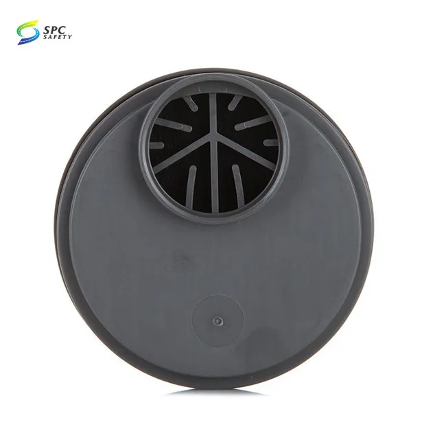 Safety against organic vapors gas rounded activated carbon Replaceable respirator filter cartridge of respiratory facepiece