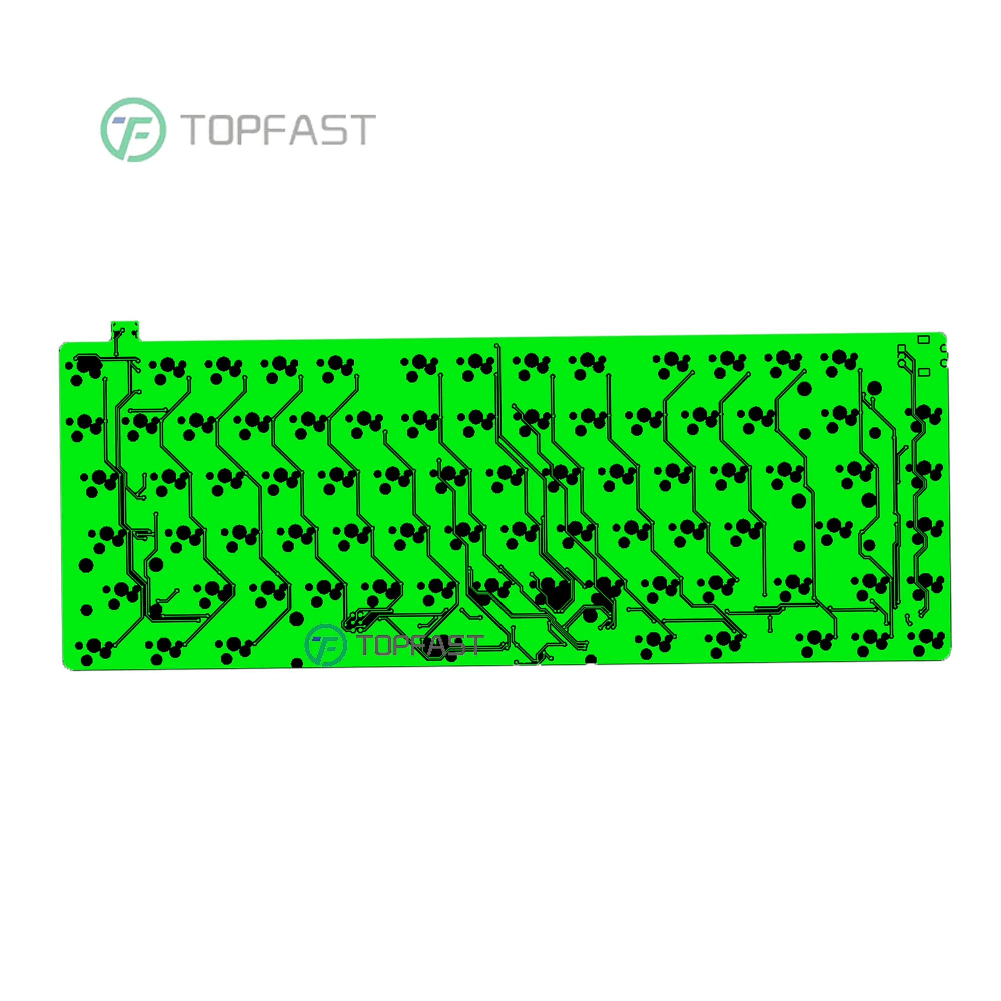 High Quality Custom Keyboard Shenzhen One Stop OEM Pcb Pcba Assembly Service Manufacturer 75% Hot Swap Mechanical Keyboard Pcb