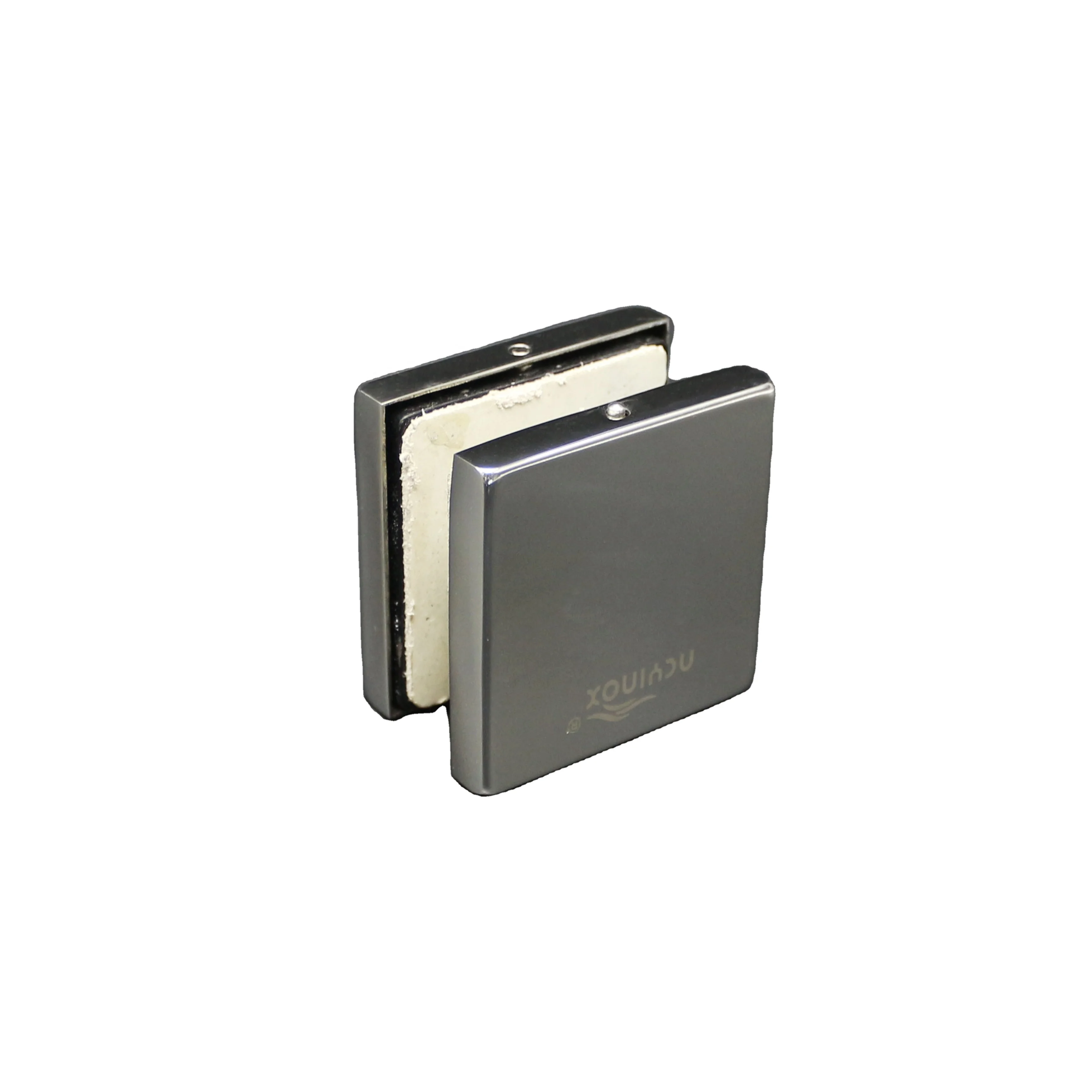 Hot sale glass door accessories in Middle East  Stainless Steel Door Patch fittings Lock Patch Lock Strike Box