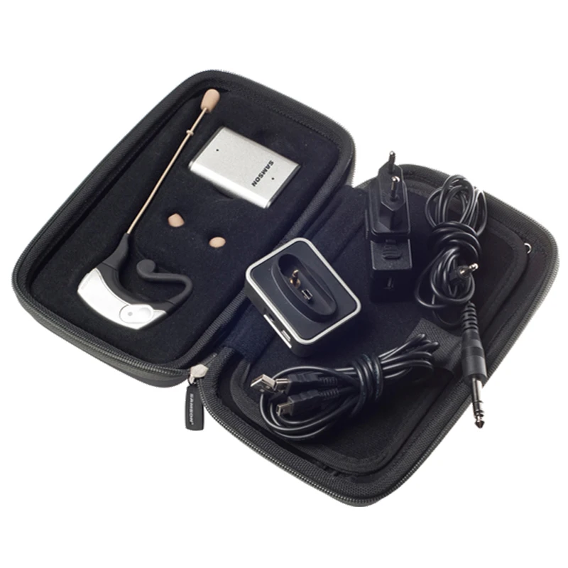 eva hearing aid protective kit case with insert for the deaf