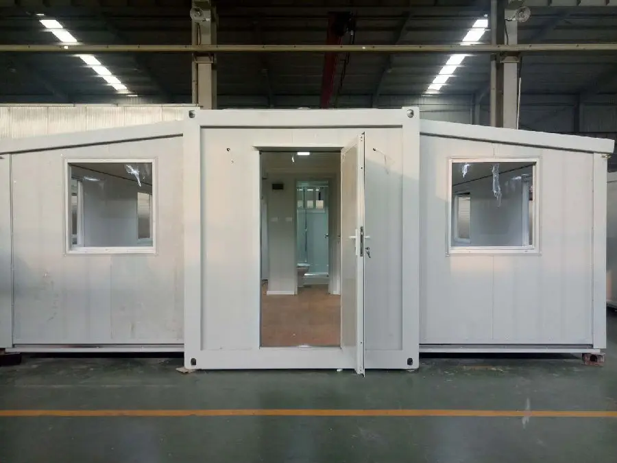 40 Ft Flat Pack Shipping Container Two Bedroom Prefab Container House