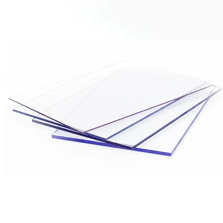 Super Waterproof Plastic Anti Static 5MM 10MM Clear Solid Polycarbonate Sheet For Work Place