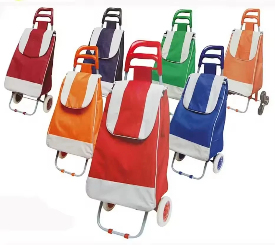 Hot Sale Supermarket Folding Shopping Trolley Bag Portable Trolley Shopping Bag Shopping Trolley Luggage Bag Cart With Wheels