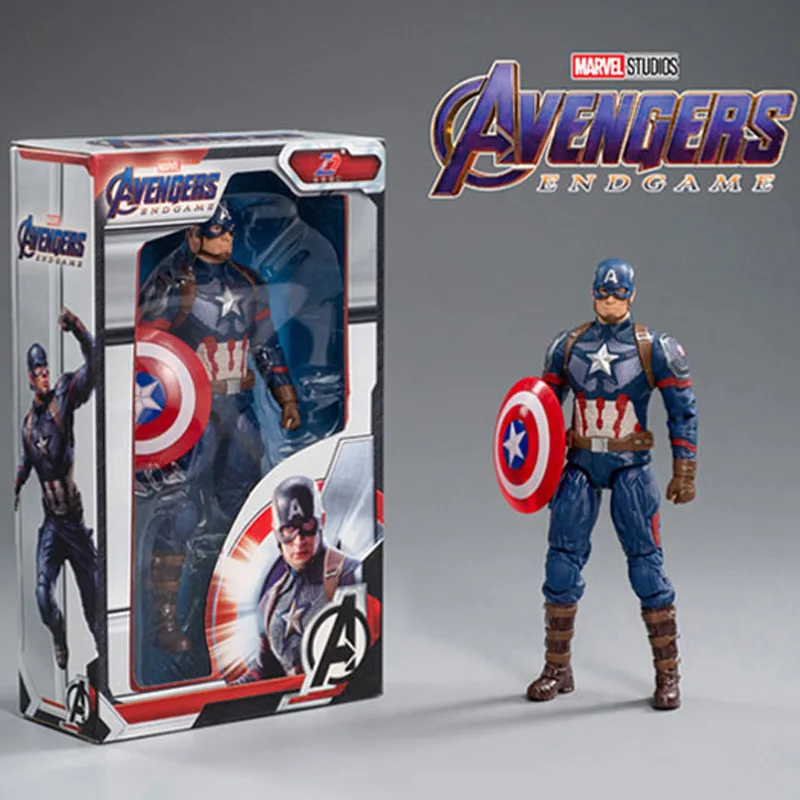 Hero Series Inspired Comics Anime Toys for kids adult Hulk Captain America Spider Man Doctor Strange Marvel Action Figures